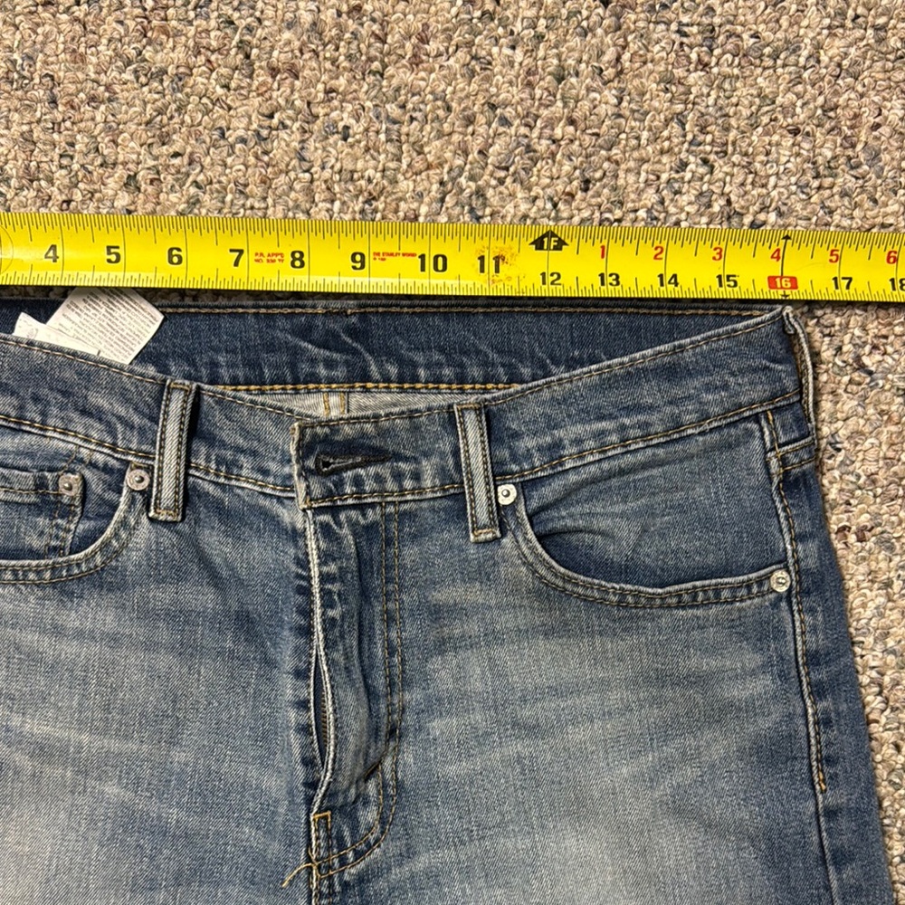 Men's Blue Jeans, Levi’s 511, size 32/30 - Picture 3 of 9